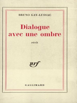 cover image of Dialogue avec une ombre
